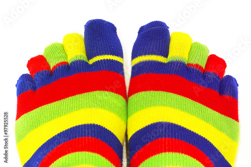 Rainbow socks