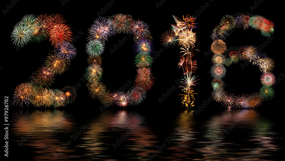 Fireworks New Year 2016
