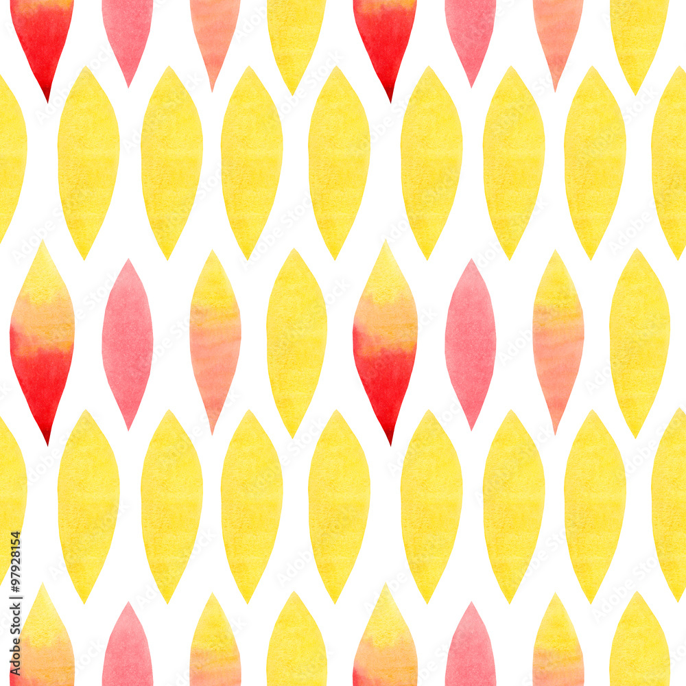 Watercolor Seamless pattern.