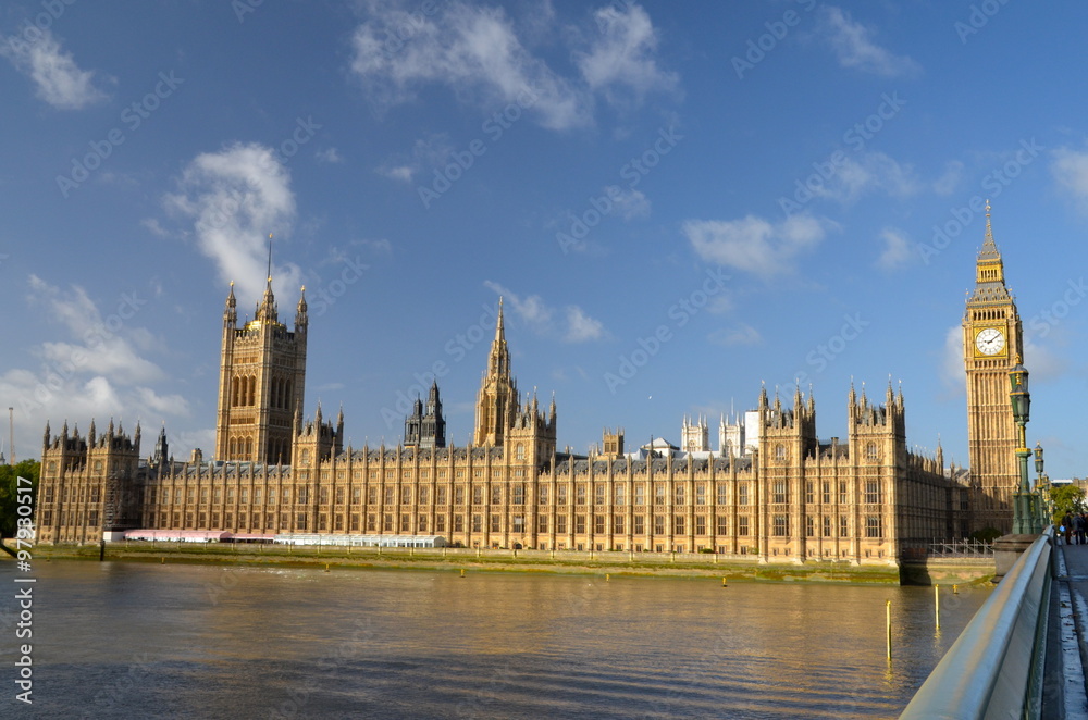 Palace of Westminster, Houses of Parliament, London, UK
