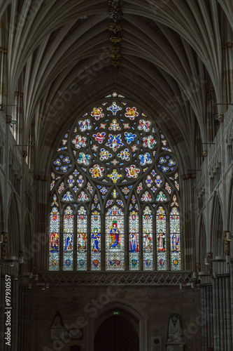 Exeter Cathedral - stained glass © jaceksphotos