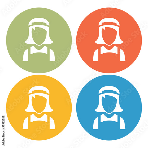 Maidservant icon