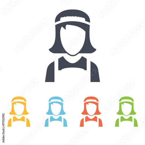 Maidservant icon