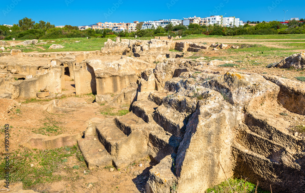Tombs of the Kings, an ancient necropolis in Paphos - Cyprus