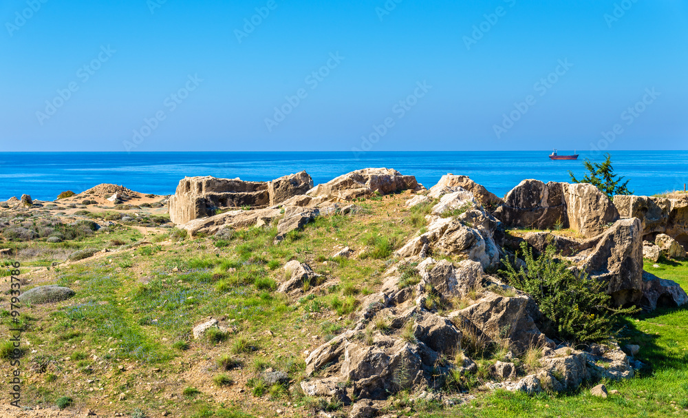 Tombs of the Kings, an ancient necropolis in Paphos - Cyprus