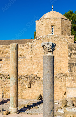 Panagia Chrysopolitissa Basilica in Paphos - Cyprus photo