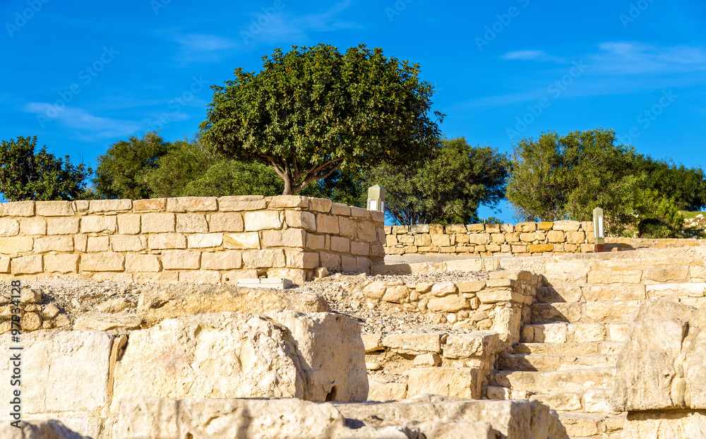 Ruins of Kourion, an ancient Greek city in Cyprus Ruins of Kourion, an ancient Greek city in Cyprus