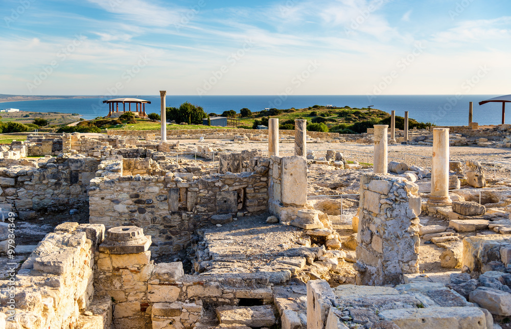 Kourion, an ancient Greek city in Cyprus