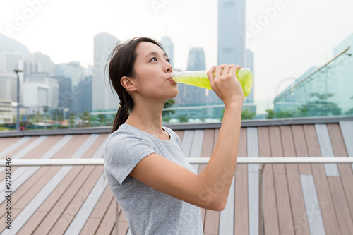 Free Download Woman drink of the vegetable juice - GFXLoad