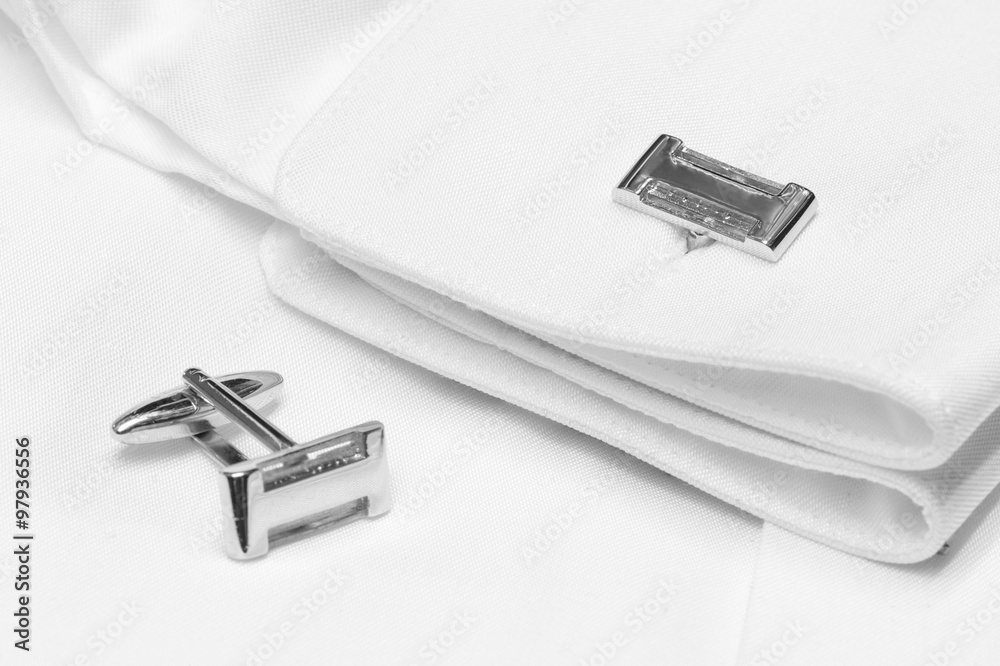 Silver cuff links Silver cuff links