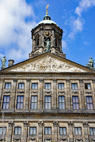 Rathaus in AMSTERDAM ( Niederlande )