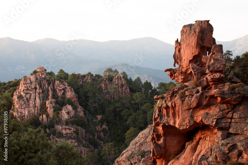 Les calanches de Piana, Corsica, France