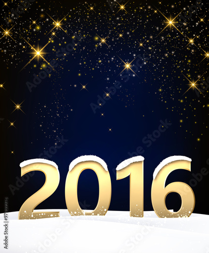 2016 New Year background.