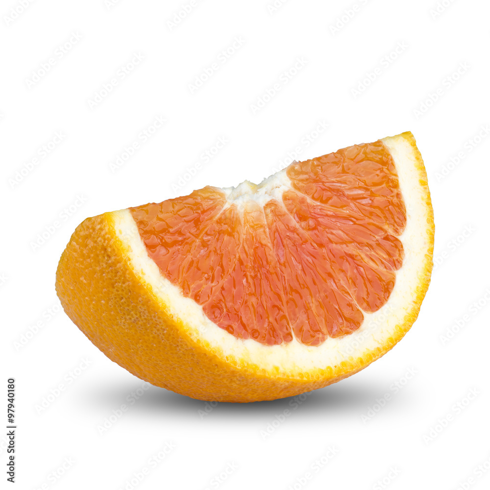 Grapefruit On White Background Grapefruit On White Background