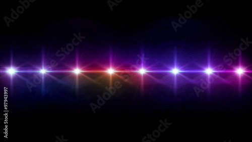 abstract image of lens flare representing the spotlight with special effect background