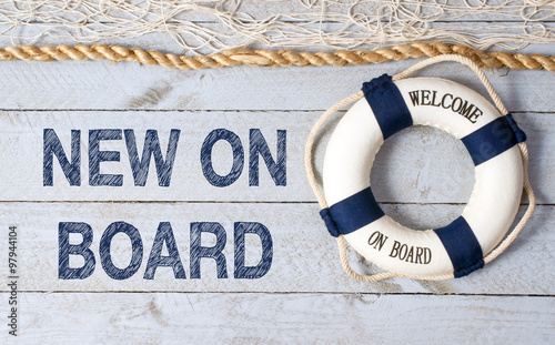 New on Board - Welcome