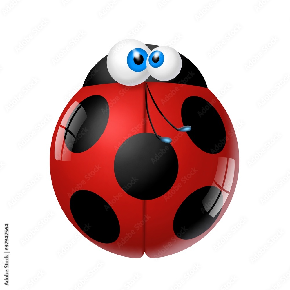 Naklejka premium coccinella