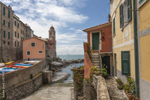 Tellaro, Church San Giorgio, Liguria, Italy