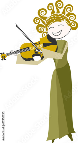 Violoniste, musicien