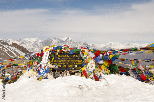 Prayer Flags - Thorong La Pass - Nepal