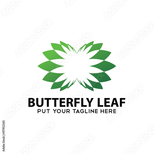 Elegant Leaf Logo Icon