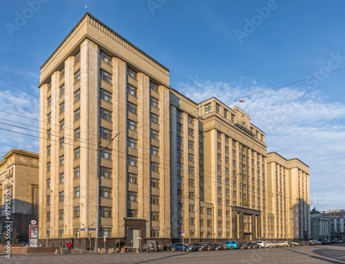 Москва, Россия. Государственная Дума Федерального Собрания Российской Федерации. © sachkov