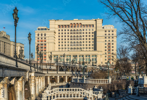 Гостиница Four Seasons Москва на Манежной площади.