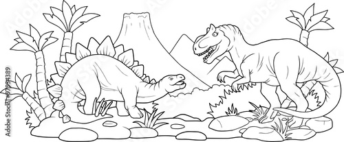 Dino battle 
