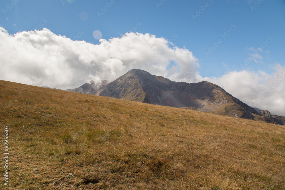 Majestic mountain landscapes of the Caucasian reserve Majestic mountain landscapes of the Caucasian reserve