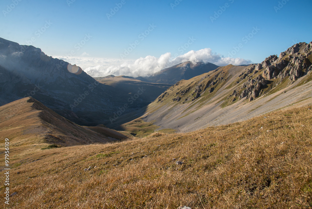 Majestic mountain landscapes of the Caucasian reserve Majestic mountain landscapes of the Caucasian reserve