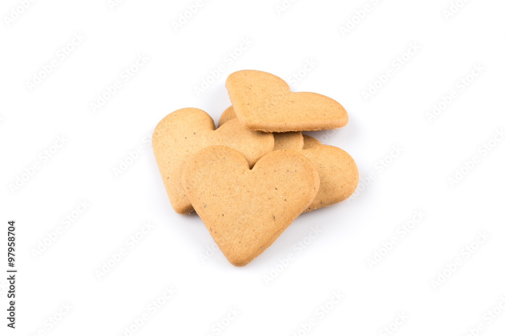 Gingerbread hearts cookies Gingerbread hearts cookies