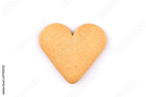 Gingerbread hearts cookies