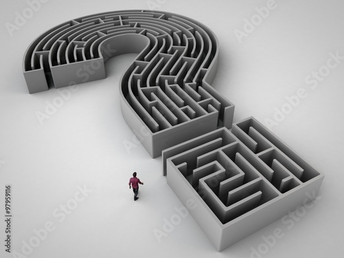 interrogation sign maze
