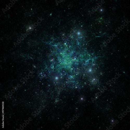 Space background, Night sky - Universe filled with stars © janez volmajer