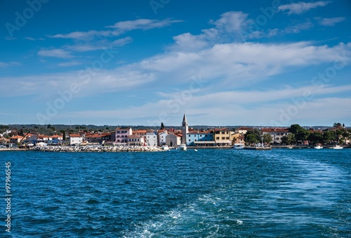 Old Mediterranean Village on Adriatic see