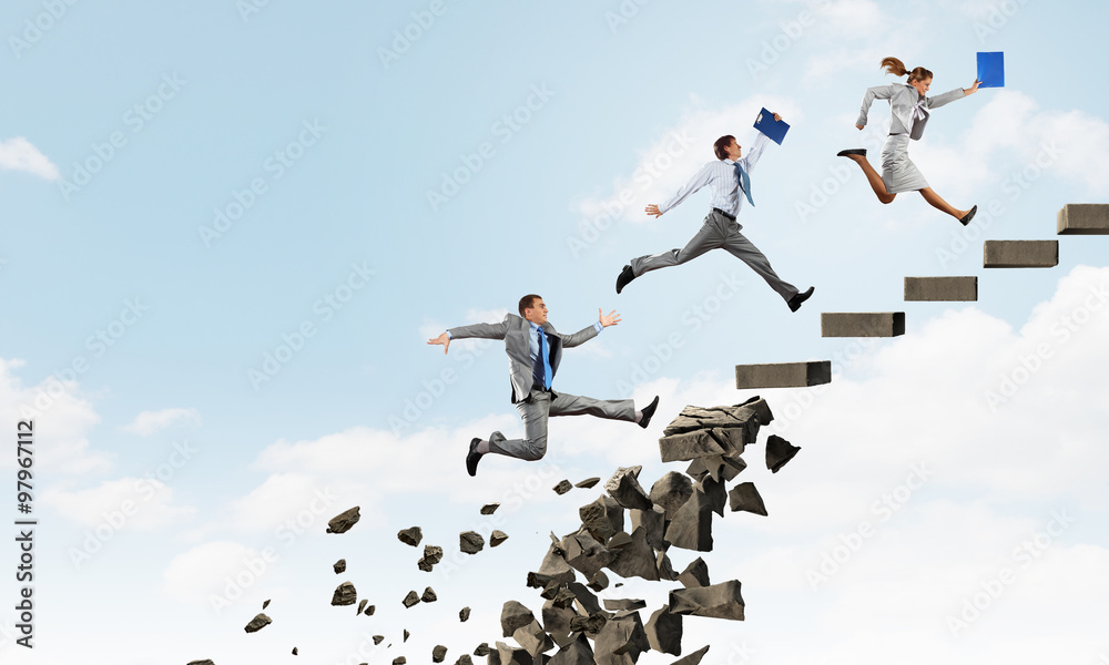Up the career ladder overcoming challenges Up the career ladder overcoming challenges