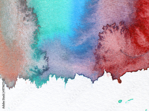 Wallpaper Mural abstract watercolor background design Torontodigital.ca