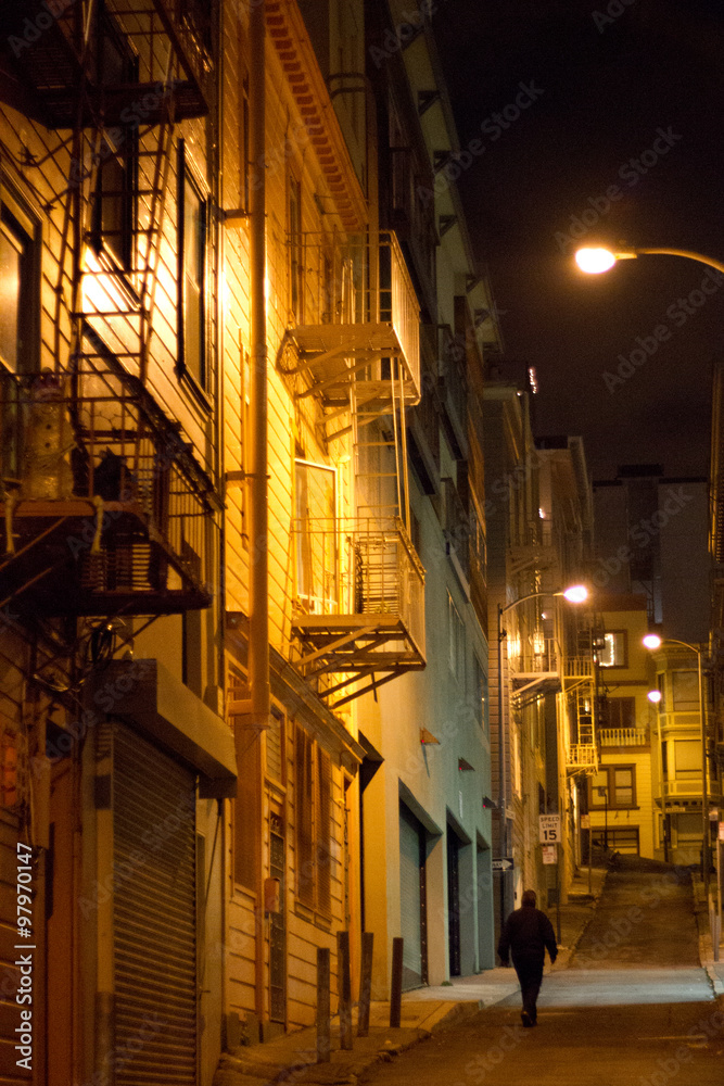 San Francisco alleyway