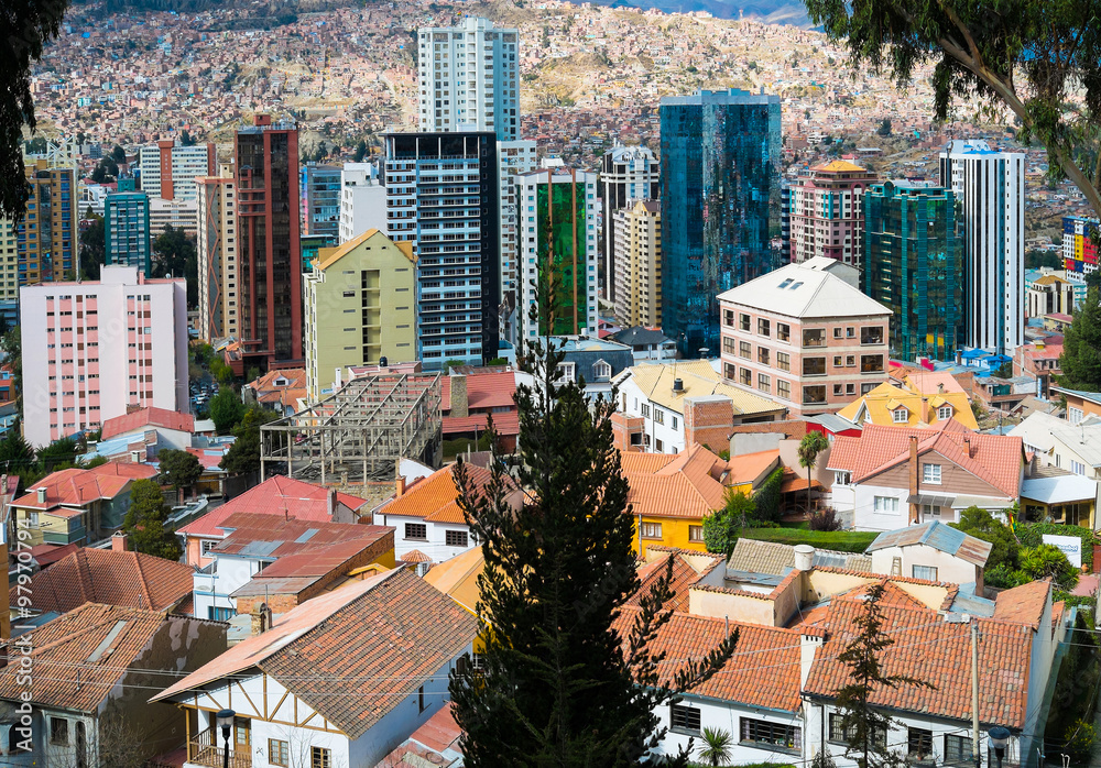 Naklejka premium La Paz