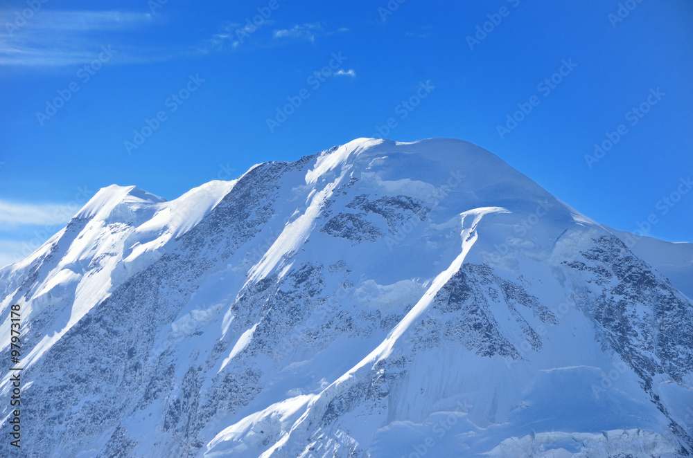 スイス　リスカム山頂