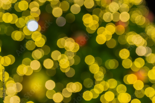 Bokeh christmas Tree,Christmas Lights