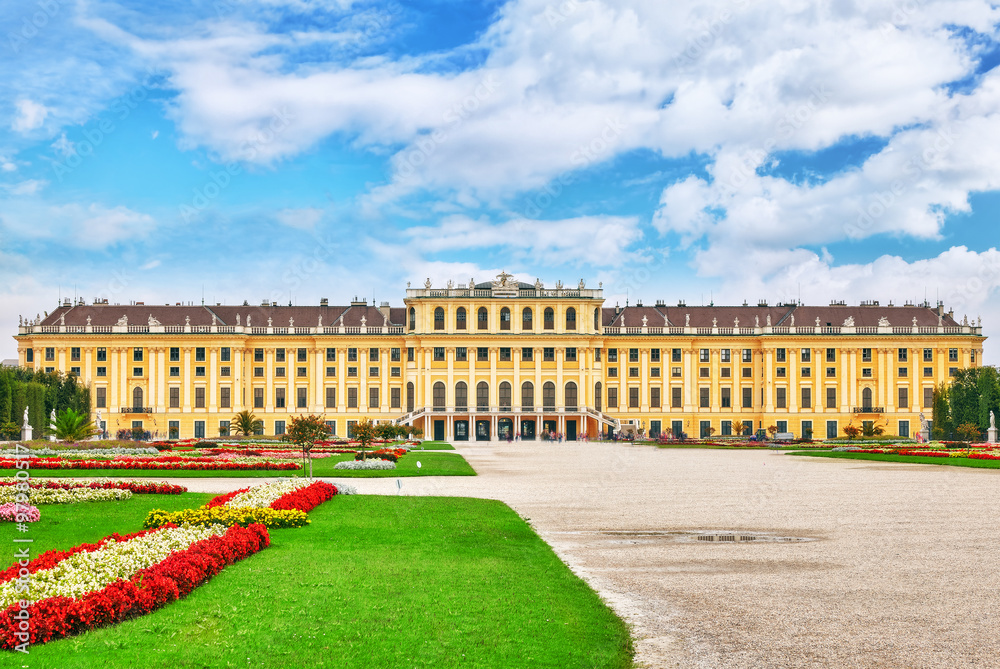 Upper Belvedere. Main palace complex Belvedere.Vienna. Austria.