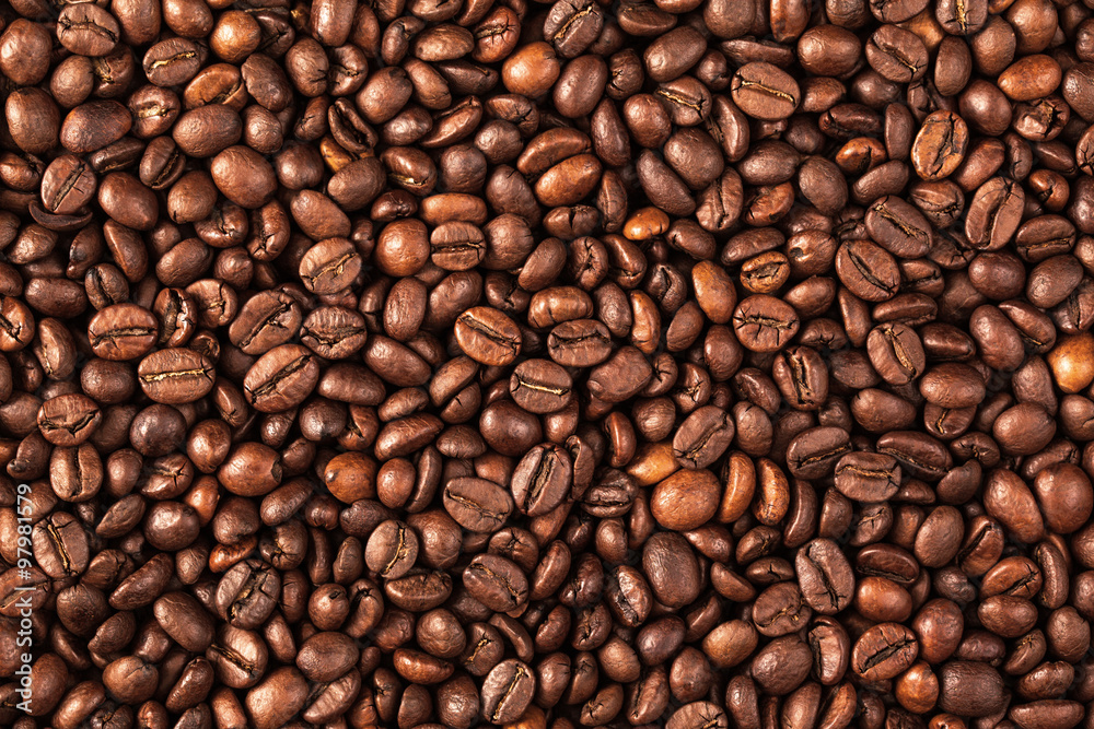 Naklejka premium Kawa (orzeźwiająca czarna kawa)