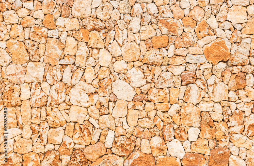 Natursteinmauer Hintergrund Textur Stein Beige Braun
