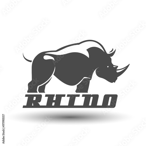 Rhino silhouette