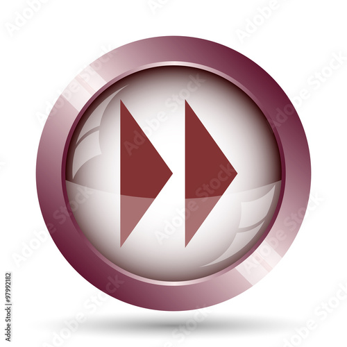 Free Download Fast forward sign icon - GFXLoad