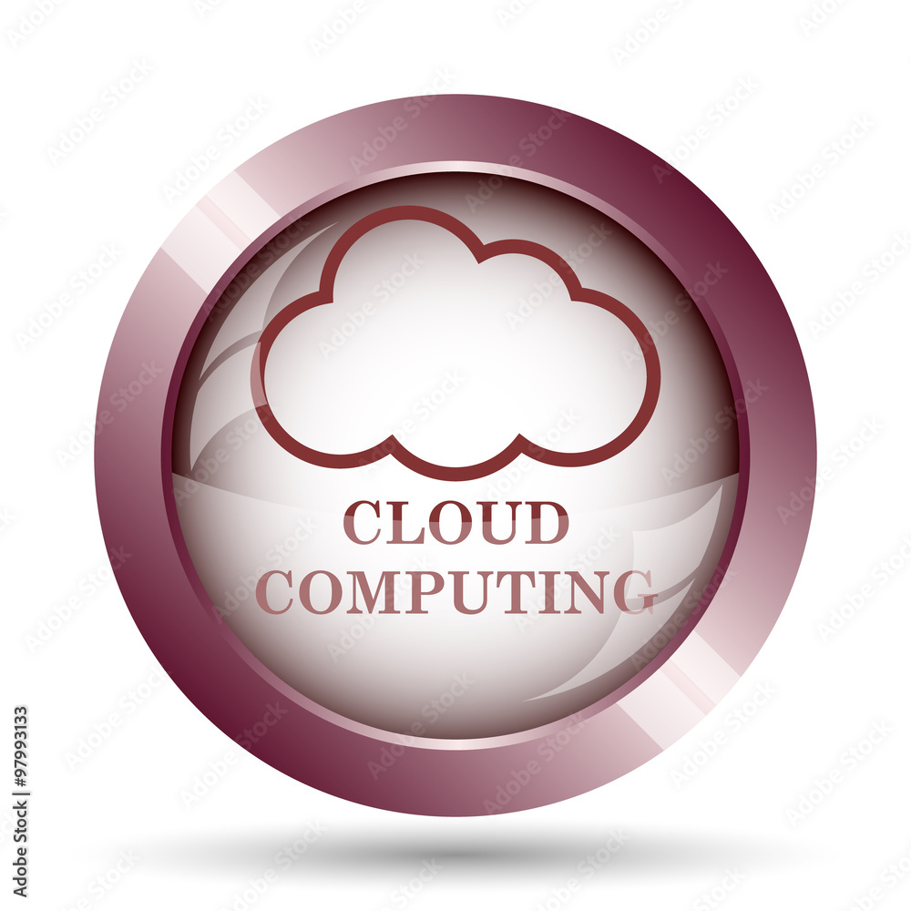 Cloud computing icon