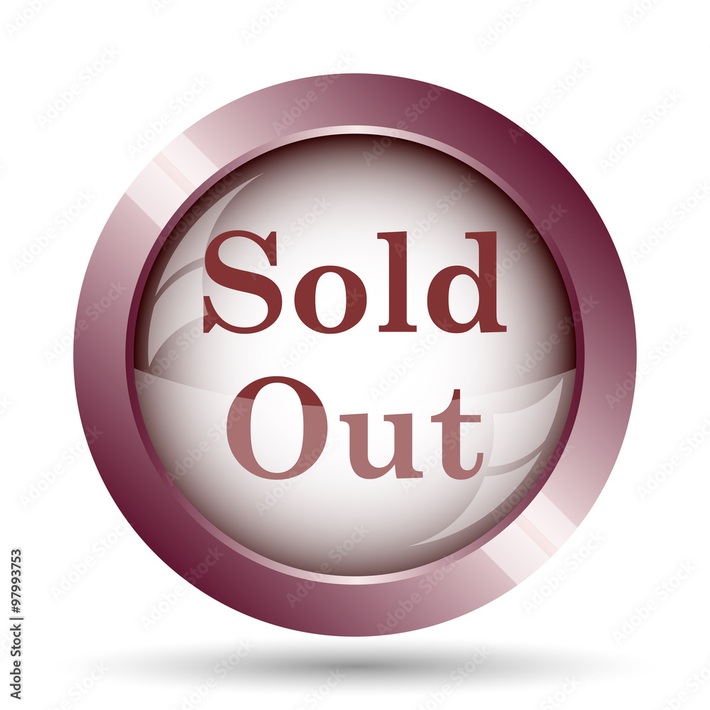 Sold out icon