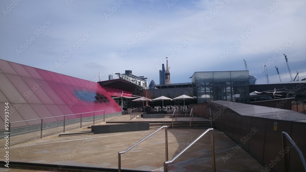 Fototapeta premium Terraza en londres