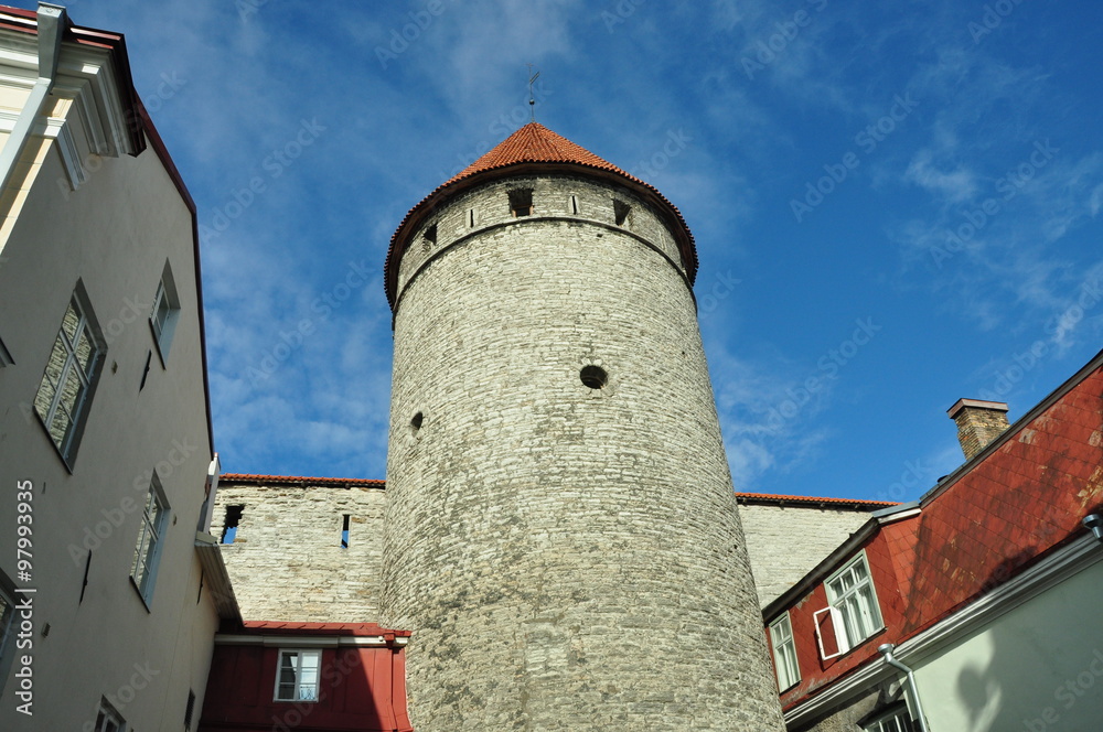 Torre medieval de Tallin, Estonia